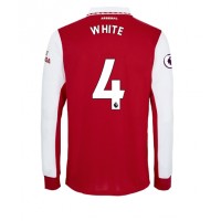 Fotbalové Dres Arsenal Benjamin White #4 Domácí 2022-23 Dlouhý Rukáv
